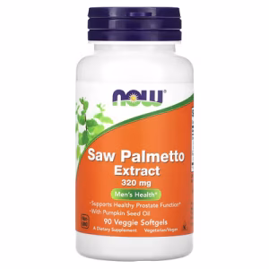 NOW Foods, Saw Palmetto Extract, Men's Health, 320 mg, 90 Veggie Softgels