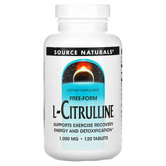 Source Naturals, L-Citrulline, 2,000 mg, 120 Tablets (1,000 mg per Tablet)