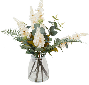 Delphinium Vase Arrangement 53cm